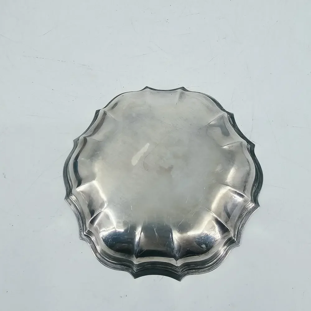 Vintage International Silver Company Chippendale Candy / Nut Dish Silverplate